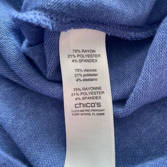 Chico’s size 3 (XL) spring tops shirts - Picture 13 of 13